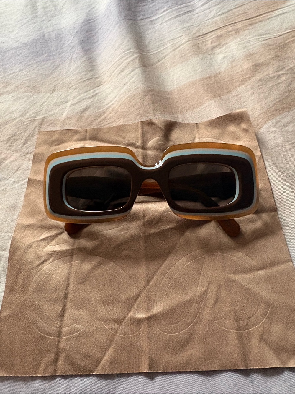 LOEWE x Paula's Ibiza 47MM Rectangular Sunglasses